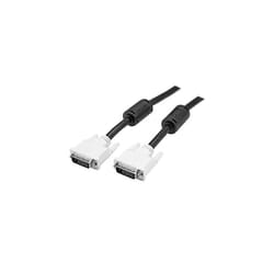 5m DVI-D Dual Link Cable - Male to Male DVI-D Digital Video Monitor Cable - 25 pin DVI-D Cable M/M Black 5 Meter - 2560x1600 (DVIDDMM5M)