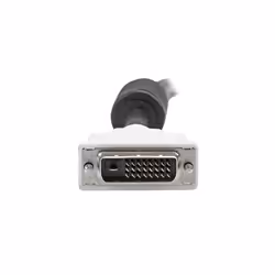 5m DVI-D Dual Link Cable - Male to Male DVI-D Digital Video Monitor Cable - 25 pin DVI-D Cable M/M Black 5 Meter - 2560x1600 (DVIDDMM5M)
