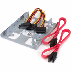StarTech.com 2.5" to 3.5" SATA Hard Drive Mounting Bracket Kit - Dual SATA SSDs/HDDs Mounting Bracket for Mounting Bay (BRACK ...