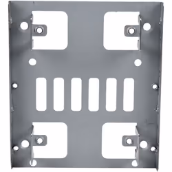 StarTech.com 2.5" to 3.5" SATA Hard Drive Mounting Bracket Kit - Dual SATA SSDs/HDDs Mounting Bracket for Mounting Bay (BRACKET25X2)