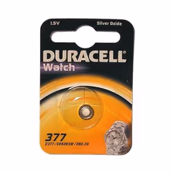 Duracell plus Watch Battery. High Performance. This is a non-rechargeable battery.