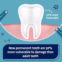 Advance Toothpaste 9-12 years, Kids Toothpaste for Grown-up Kids, Lasting Protection for New Permanent Teeth, 75 ml