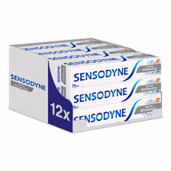 Whitening Sensitive Toothpaste, Daily Care Gentle Whitening, 75 ml, Pack of 12