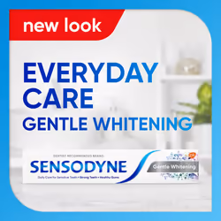 Whitening Sensitive Toothpaste, Daily Care Gentle Whitening, 75 ml, Pack of 12