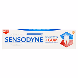 Sensodyne Sensitivity & Gum Fluoride Toothpaste 75ml