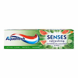 Aquafresh Senses Refreshing Watermelon Cucumber & Mint Toothpaste 75ml