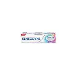 Sensodyne Complete Protection & Advanced Whitening Toothpaste For Sensitive Teeth, Eliminates Bad Breath, 75ml