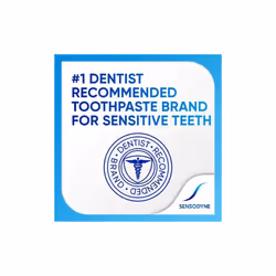 Sensodyne Complete Protection & Advanced Whitening Toothpaste For Sensitive Teeth, Eliminates Bad Breath, 75ml