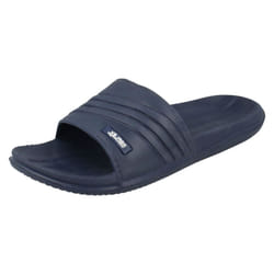 ) Mens Reflex Mule Sandals - UK 8, Navy (Blue