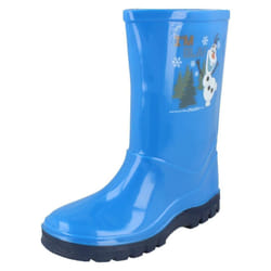 Boys Disney Frozen Welligton Boots I'm Olaf - UK 11 Child, Blue
