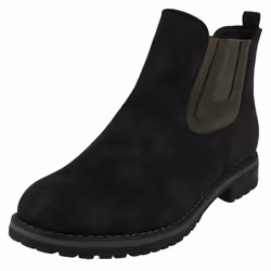 Ladies Down To Earth Flat Chelsea Ankle Boots - UK 5, Black