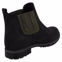 Ladies Down To Earth Flat Chelsea Ankle Boots - UK 6, Black