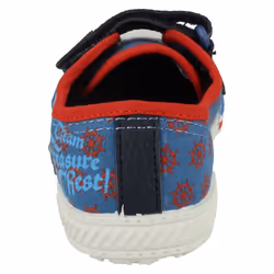Boys Disney Canvas Shoe Jake Treasure - UK 7 Infant, Blue