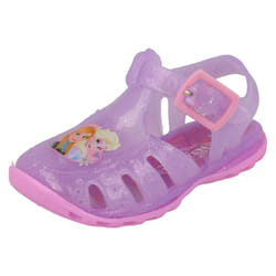 Girls Disney Frozen Ellesmere Jelly Sandal - UK 4, Purple
