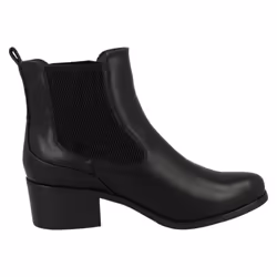 Ladies Down To Earth Chelsea Boots - UK 3, Black