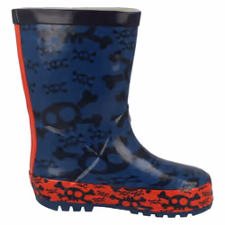 ) Boys Disney Crossbone Wellingtons Jake And The Neverland Pirates - UK 5 Infant, Navy (Blue