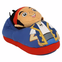 Boys Disney 3D Slippers Jake and The Neverland Pirates - UK 8-9 Child, Multi