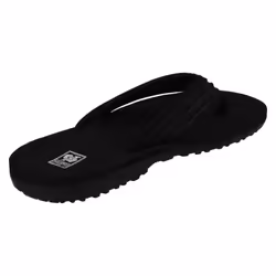 Mens Down To Earth Toe Post Flip Flops - UK 10, Black