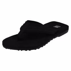Mens Down To Earth Toe Post Flip Flops - UK 6, Black