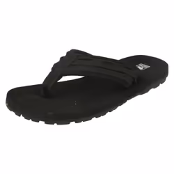 Boys Down To Earth Toe Post Flip Flops - UK 10 Child, Black