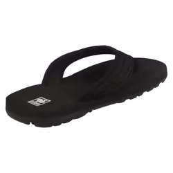 Boys Down To Earth Toe Post Flip Flops - UK 10 Child, Black