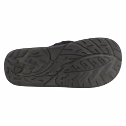 Boys Down To Earth Toe Post Flip Flops - UK 10 Child, Black