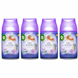 4 x Air Wick Freshmatic Max Automatic Spray Refill 250ml - Mystical Garden