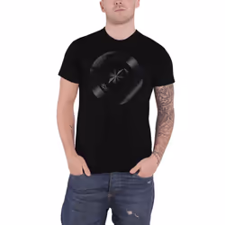 Captain Marvel T Shirt Silver Crest Logo new Official Marvel Comics Mens Black - S, Black