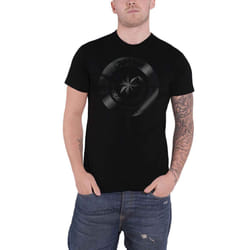Captain Marvel T Shirt Silver Crest Logo new Official Marvel Comics Mens Black - S, Black