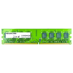 2-Power 4GB DDR2 800MHz DIMM Memory - replaces 2PDPC2800UBMC14G