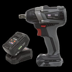 Brushless Impact Wrench Kit 1/2&quot;Sq Drive 20V SV20 Series 350Nm 4Ah