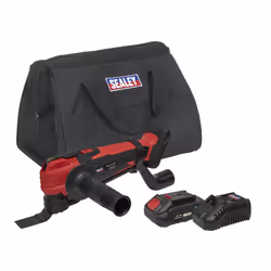 Sealey SV20 Series Cordless Oscillating Multi-Tool Kit 20V 2Ah CP20VMTKIT1