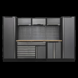 Superline PRO&#174; 3.24m Storage System - Pressed Wood Worktop