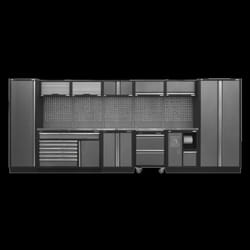 Superline PRO&#174; 4.9m Storage System - Stainless Worktop