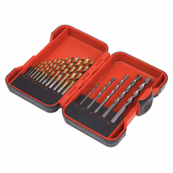 Sealey HSS/Masonry Drill Bit Set 17pc AK3717TCM