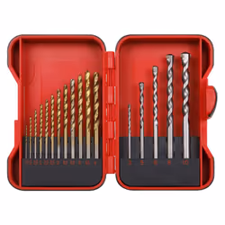 Sealey HSS/Masonry Drill Bit Set 17pc AK3717TCM - Additional view 4