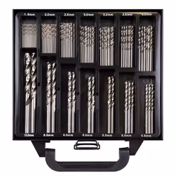 Sealey Fully Ground Drill Bit Set 99pc DBS99FG