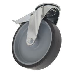 Sealey 100mm Castor Wheel with Bolt Hole & Total Lock SCW2100SBLEM