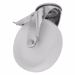 Sealey 125mm Castor Wheel with Bolt Hole & Total Lock SCW4125SBLEM