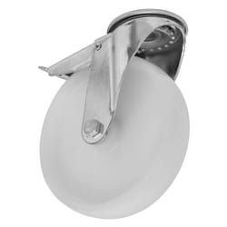 Sealey 125mm Castor Wheel with Bolt Hole & Total Lock SCW4125SBLEM