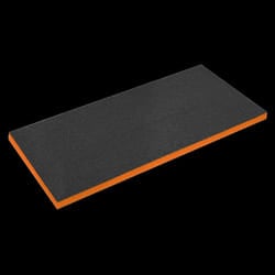 Easy Peel Shadow Foam&#174; Orange/Black 1200 x 550 x 50mm