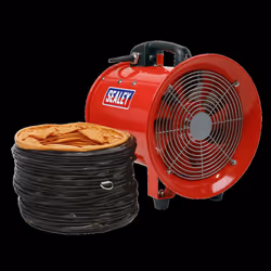 Portable Ventilator Ø250mm with 5m Ducting
