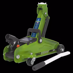 Trolley Jack 2 Tonne Short Chassis - Hi-Vis