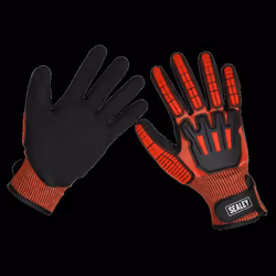 Cut & Impact Resistant Gloves - X-Large - Pair
