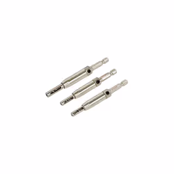 Self-Centering Chamfered Hinge Drill Set 3pc - AK3HD