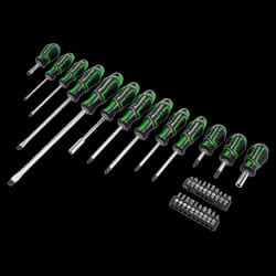 Screwdriver & Bit Set 33pc GripMAX&#174; - Hi-Vis