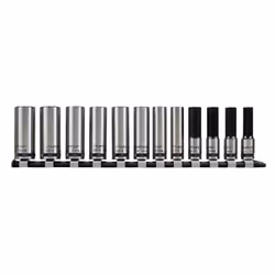 Sealey Premier Black Deep Lock-On&trade; Socket Set 3/8"Sq Drive 12pc AK2744B - Additional view 6