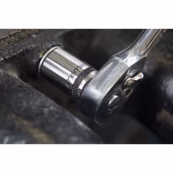 Socket Set 13pc 1/4&quot;Sq Drive Metric - Black Series