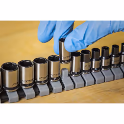 Socket Set 13pc 1/4"Sq Drive Metric - Black Series - Additional view 6