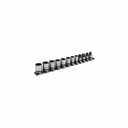 AK2741B 12pc 3/8"Sq Drive Lock-On Socket Set - Black Series
